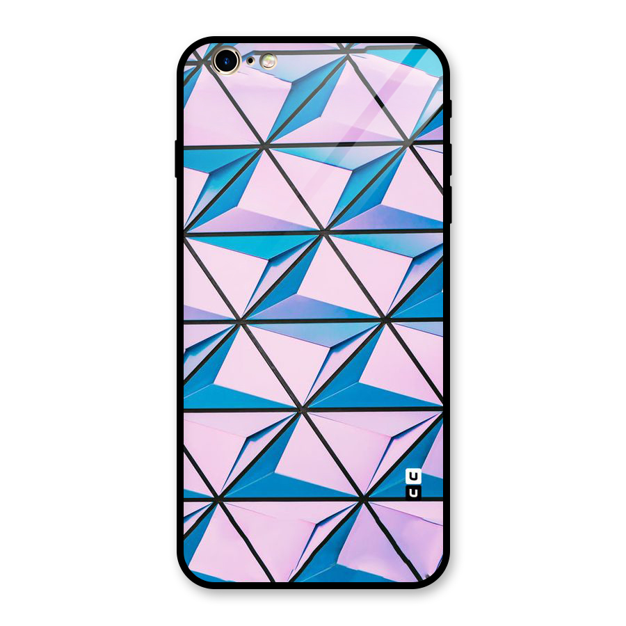 Crystal Abstract Glass Back Case for iPhone 6 Plus 6S Plus