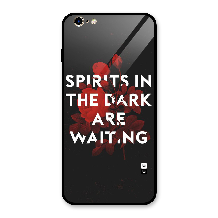 Dark Spirits Glass Back Case for iPhone 6 Plus 6S Plus