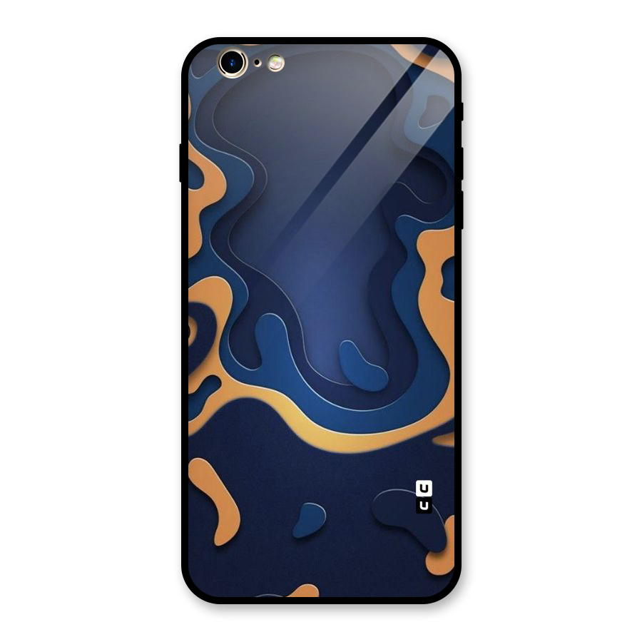 Drops Flow Glass Back Case for iPhone 6 Plus 6S Plus