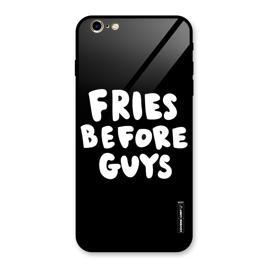 Fries Always Glass Back Case for iPhone 6 Plus 6S Plus