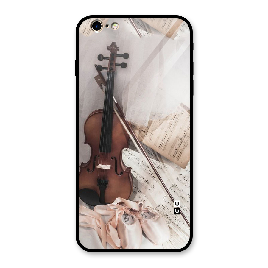 Guitar And Co Glass Back Case for iPhone 6 Plus 6S Plus
