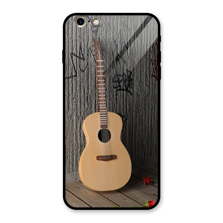 Guitar Classic Glass Back Case for iPhone 6 Plus 6S Plus