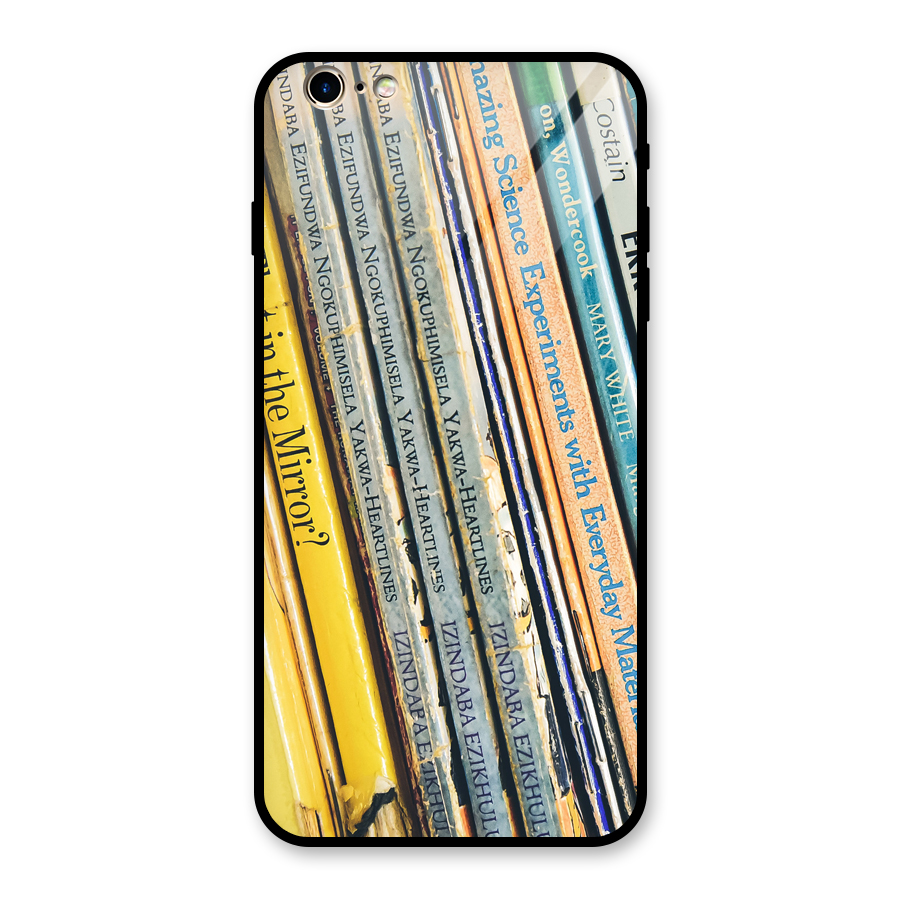In Love with Books Glass Back Case for iPhone 6 Plus 6S Plus