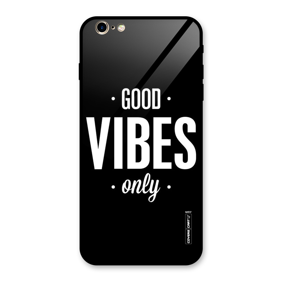 Just Vibes Glass Back Case for iPhone 6 Plus 6S Plus