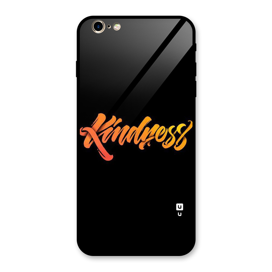 Kindness Glass Back Case for iPhone 6 Plus 6S Plus