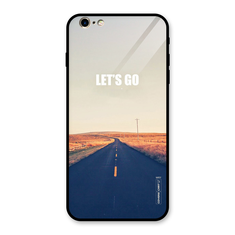 Lets Wander Glass Back Case for iPhone 6 Plus 6S Plus