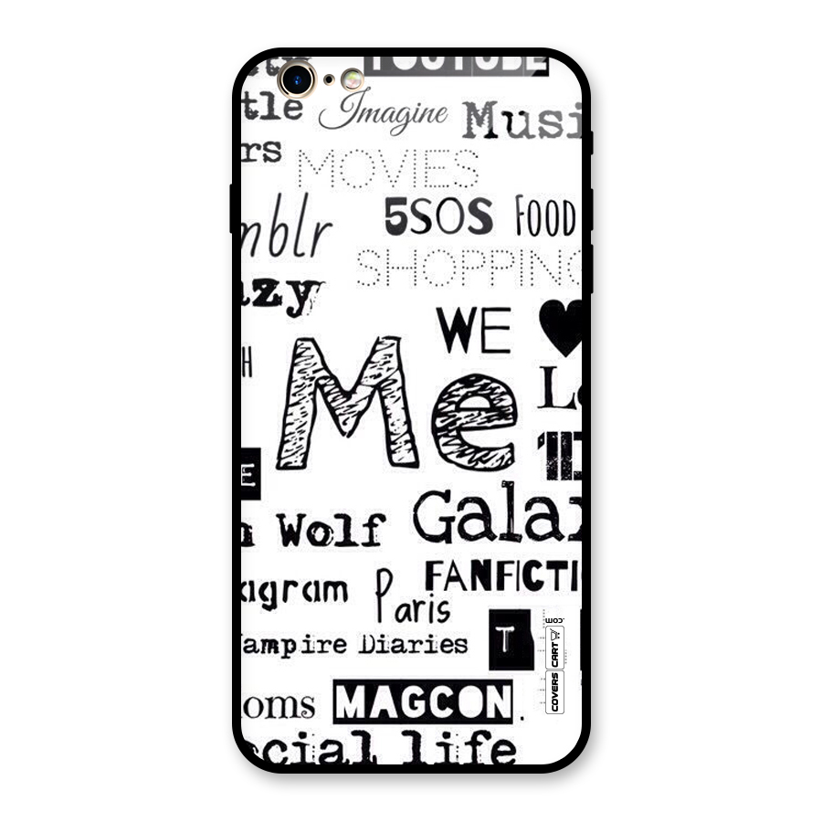 Love Things Glass Back Case for iPhone 6 Plus 6S Plus