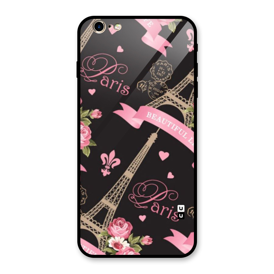 Love Tower Glass Back Case for iPhone 6 Plus 6S Plus