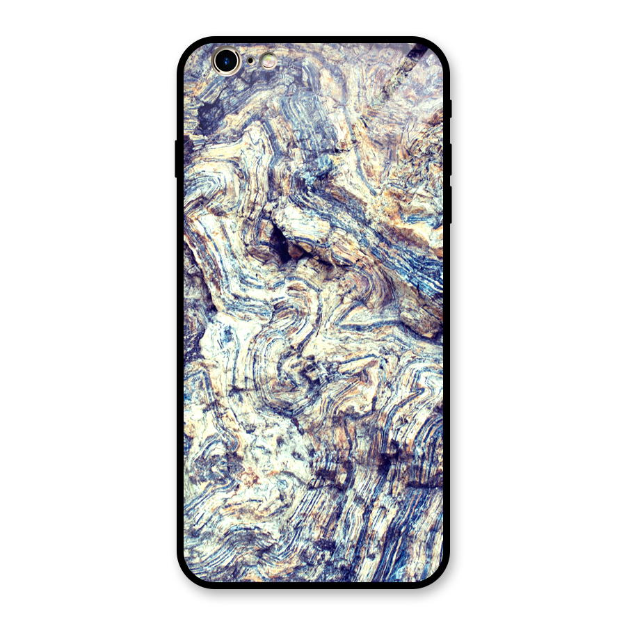 Marble Pattern Glass Back Case for iPhone 6 Plus 6S Plus