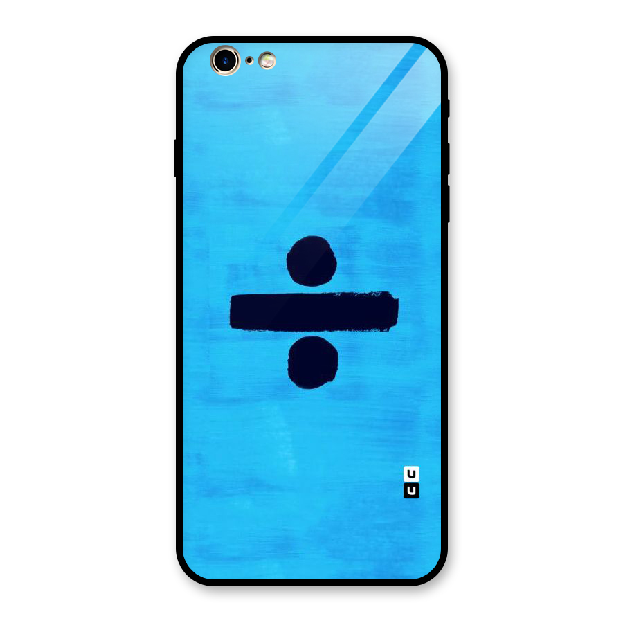 Math And Blue Glass Back Case for iPhone 6 Plus 6S Plus