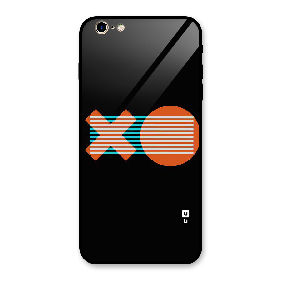Minimal Art Glass Back Case for iPhone 6 Plus 6S Plus
