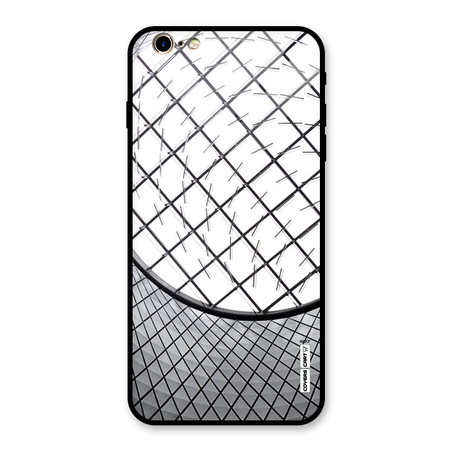 Modern Abstract Pattern Glass Back Case for iPhone 6 Plus 6S Plus
