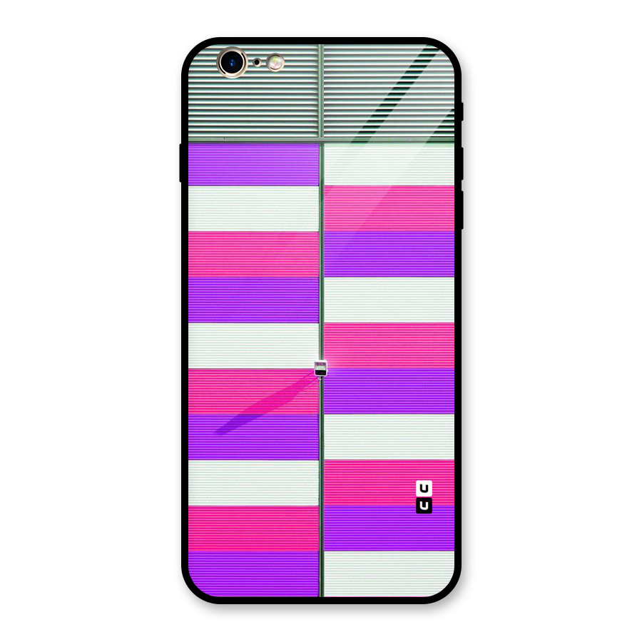 Patterns City Glass Back Case for iPhone 6 Plus 6S Plus