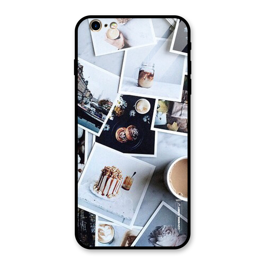 Pictures Coffee Glass Back Case for iPhone 6 Plus 6S Plus
