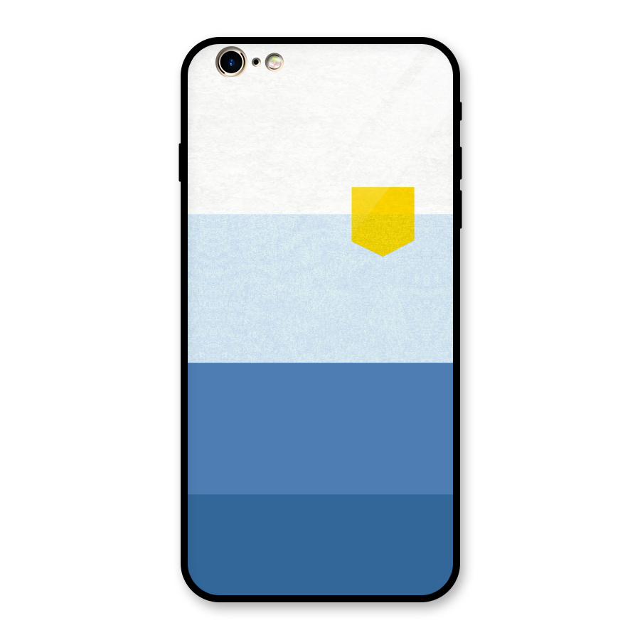 Pocket Stripes. Glass Back Case for iPhone 6 Plus 6S Plus