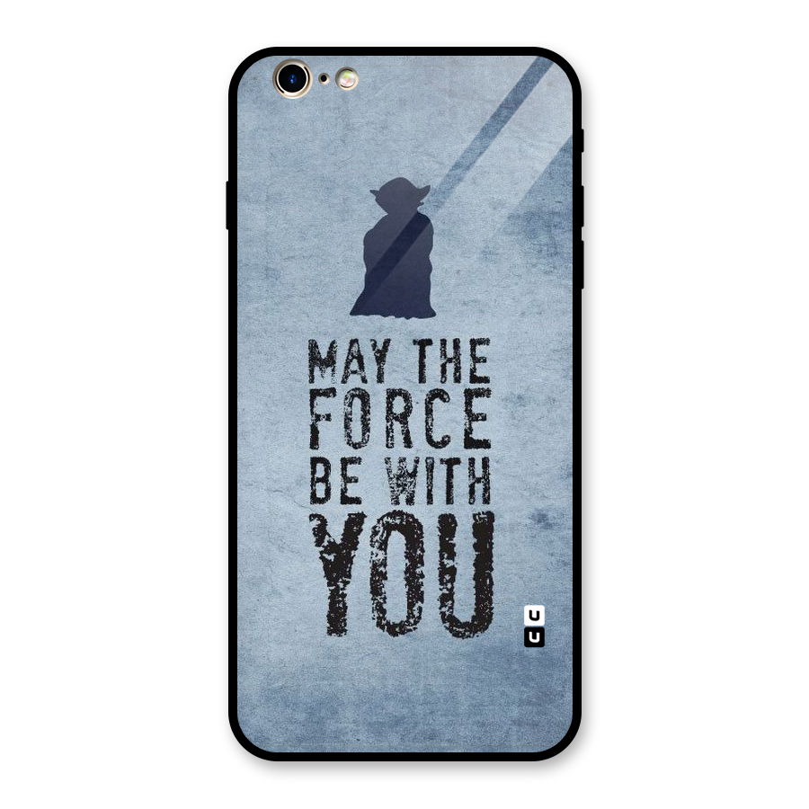 Power With You Glass Back Case for iPhone 6 Plus 6S Plus