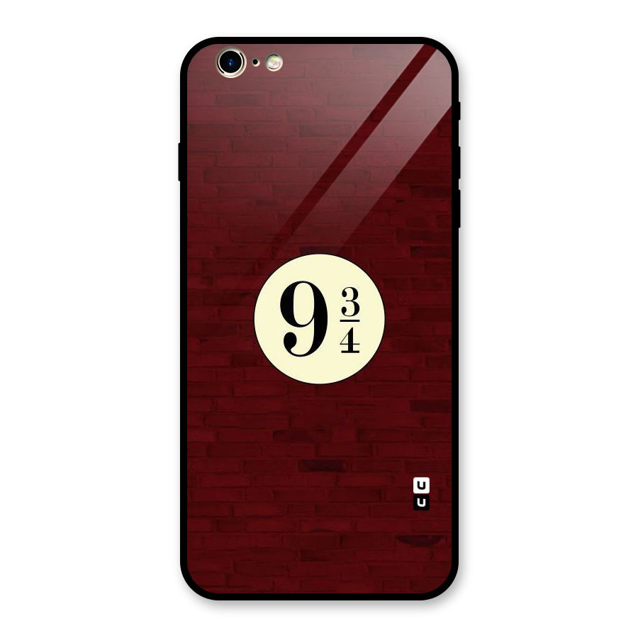 Red Wall Express Glass Back Case for iPhone 6 Plus 6S Plus