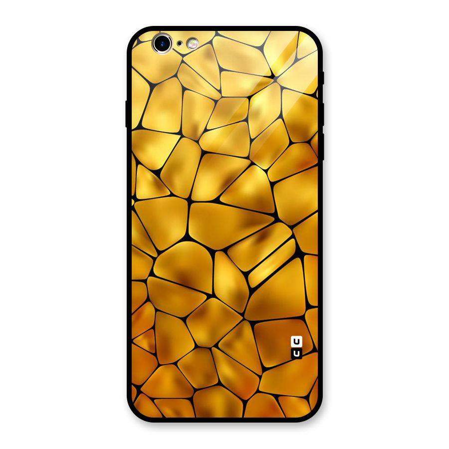 Rich Rocks Glass Back Case for iPhone 6 Plus 6S Plus