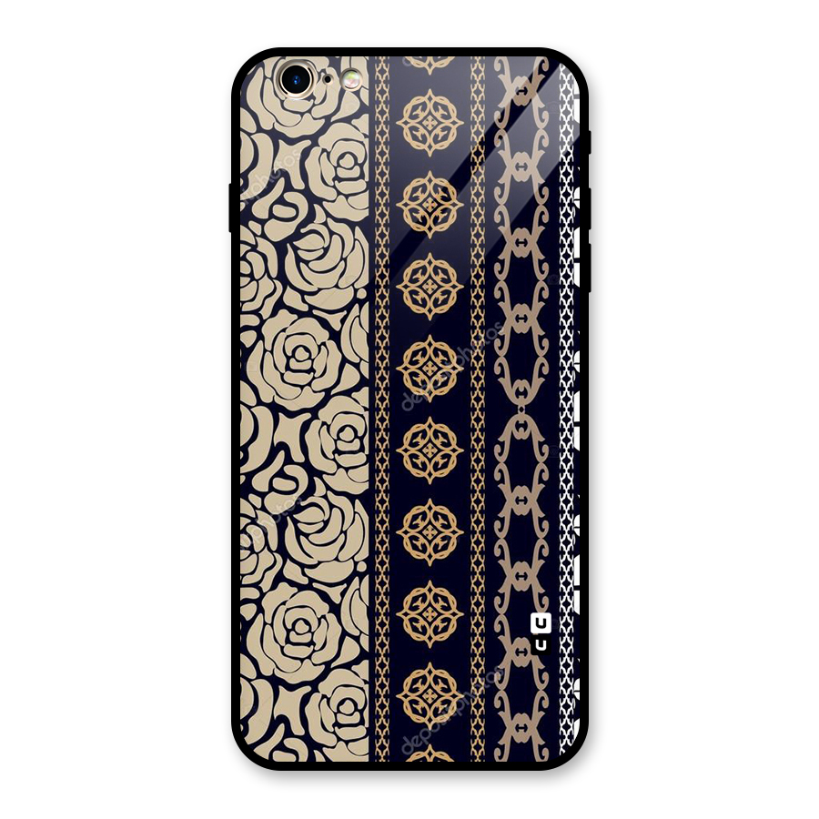 Seamless Pattern Glass Back Case for iPhone 6 Plus 6S Plus