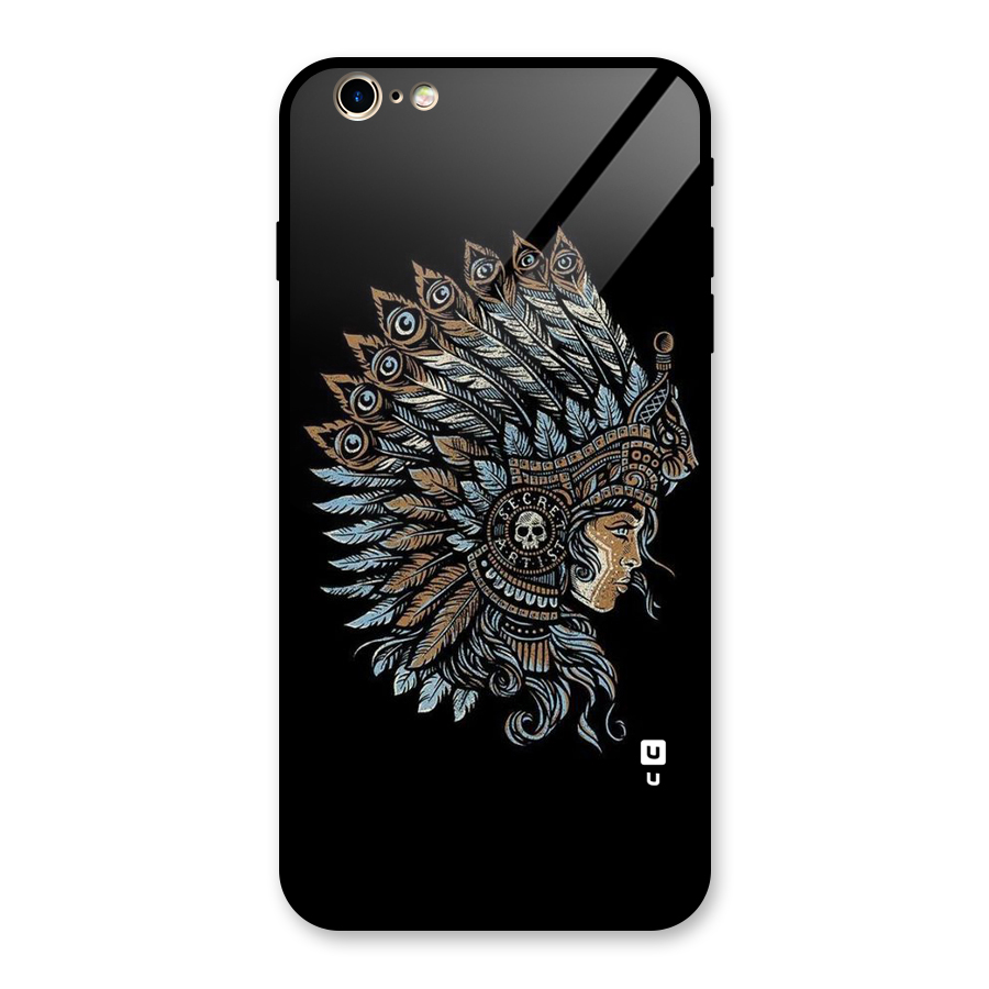 Tribal Design Glass Back Case for iPhone 6 Plus 6S Plus