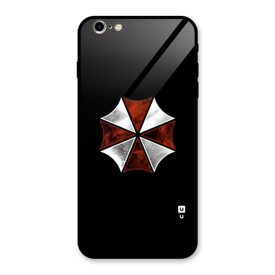 Umbrella Design Glass Back Case for iPhone 6 Plus 6S Plus