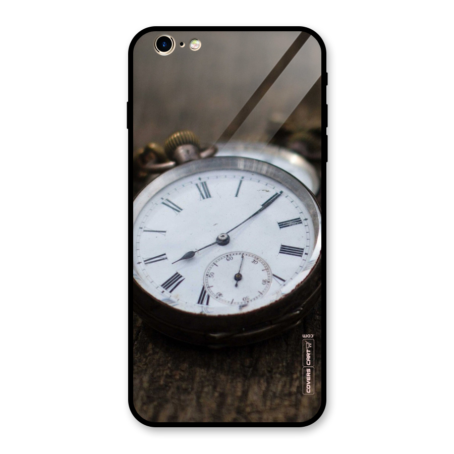 Vintage Clock Glass Back Case for iPhone 6 Plus 6S Plus