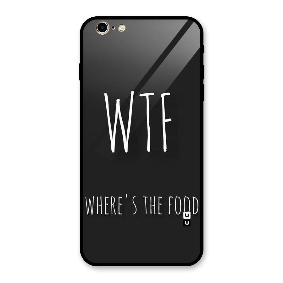 Where The Food Glass Back Case for iPhone 6 Plus 6S Plus