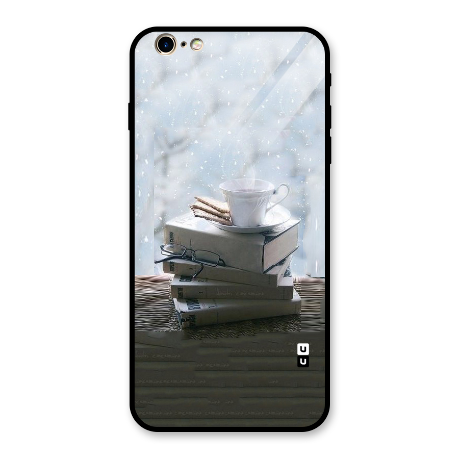Winter Reads Glass Back Case for iPhone 6 Plus 6S Plus