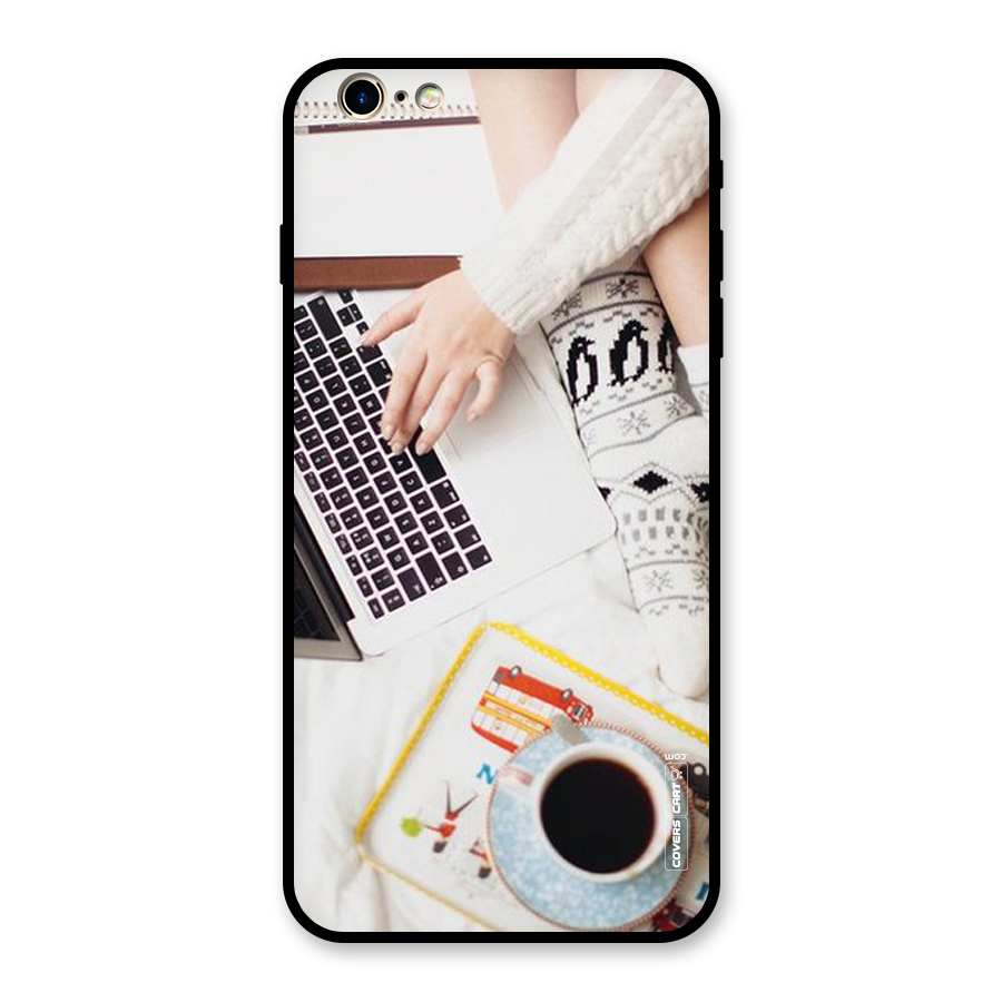 Winter Relaxation Glass Back Case for iPhone 6 Plus 6S Plus