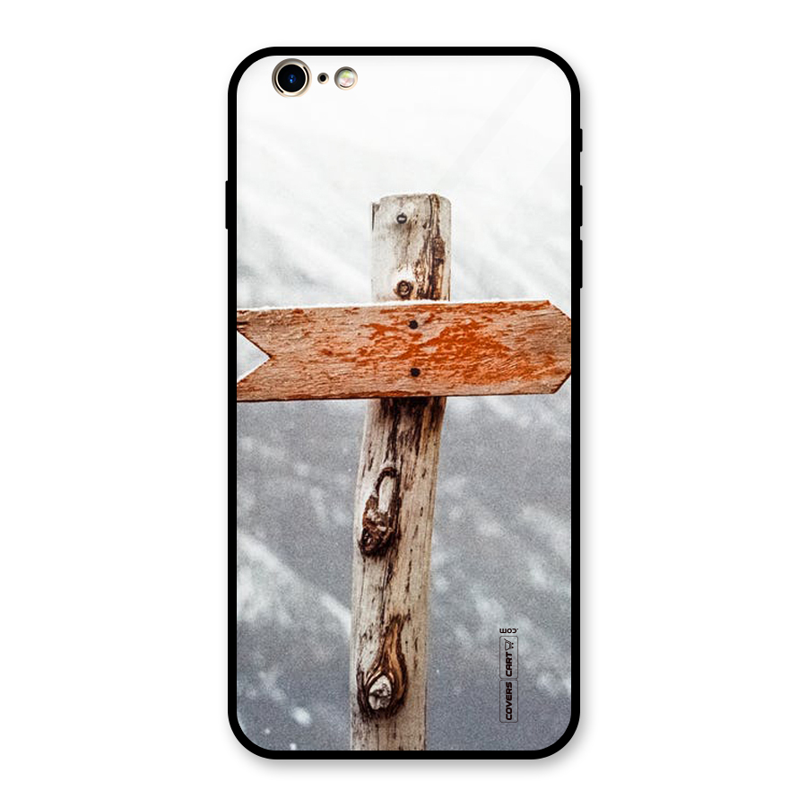 Wood And Snow Glass Back Case for iPhone 6 Plus 6S Plus