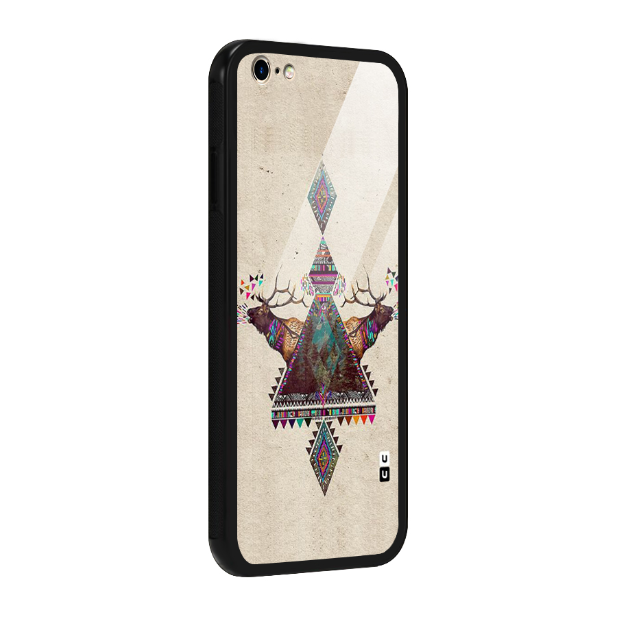Aesthetic Bull Glass Back Case for iPhone 6 Plus 6S Plus