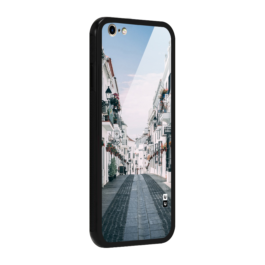 Aesthetic Street Glass Back Case for iPhone 6 Plus 6S Plus