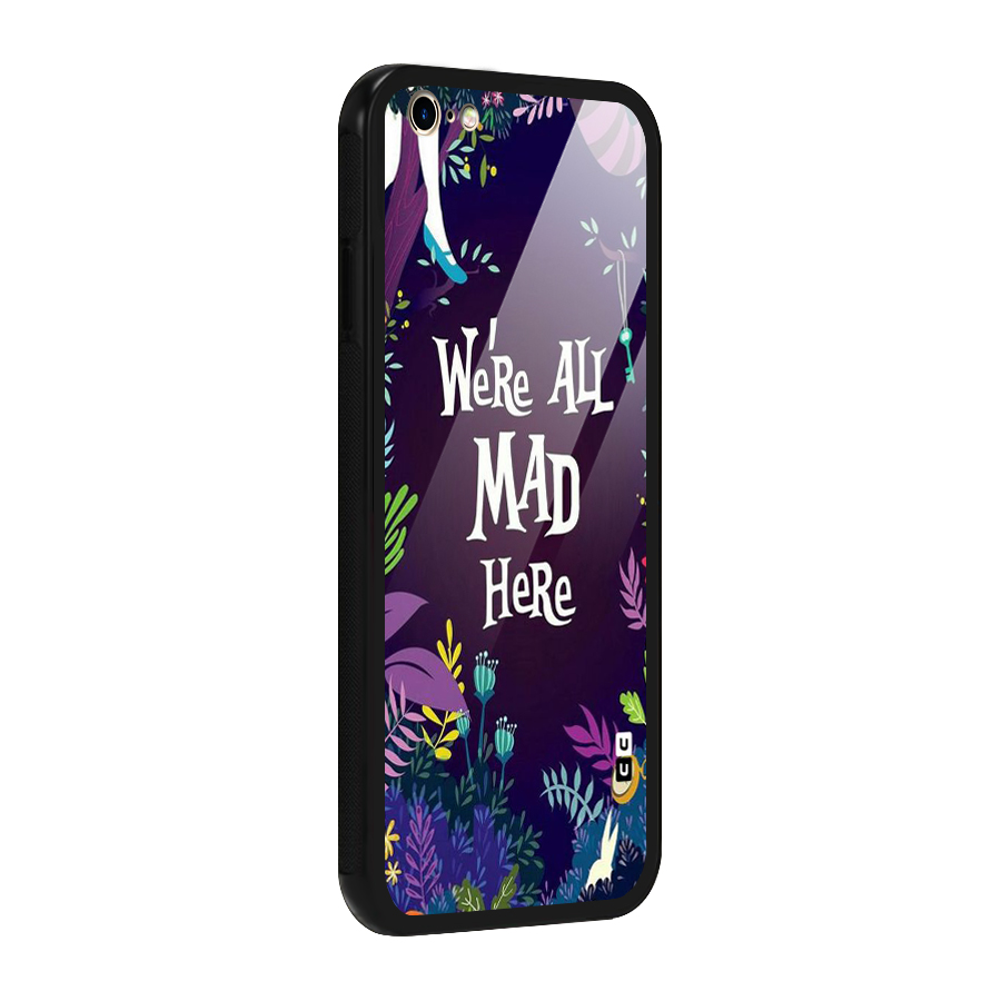 All Mad Glass Back Case for iPhone 6 Plus 6S Plus