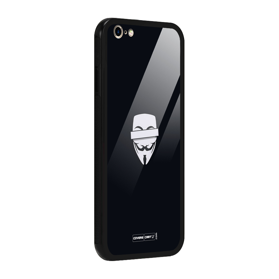 Anonymous Mask Glass Back Case for iPhone 6 Plus 6S Plus