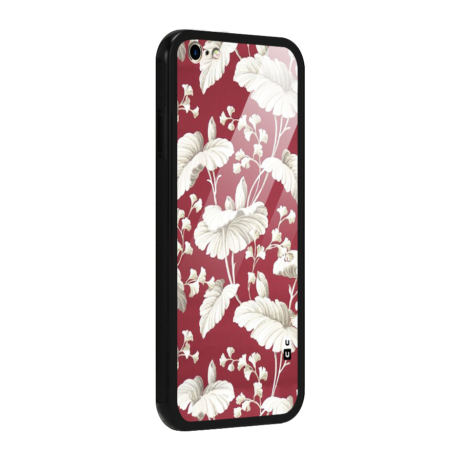 Beautiful Petals Glass Back Case for iPhone 6 Plus 6S Plus