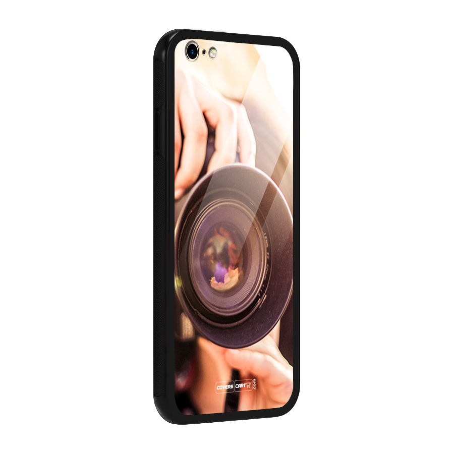Camera Lovers Glass Back Case for iPhone 6 Plus 6S Plus