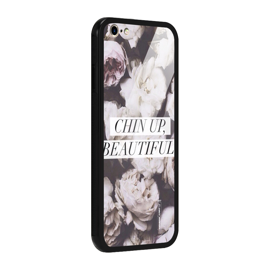 Chin Up Beautiful Glass Back Case for iPhone 6 Plus 6S Plus