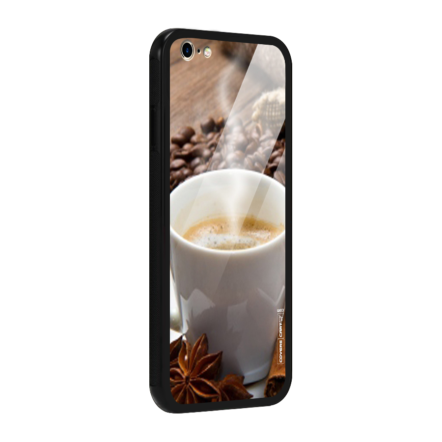 Classic Coffee Beans Glass Back Case for iPhone 6 Plus 6S Plus