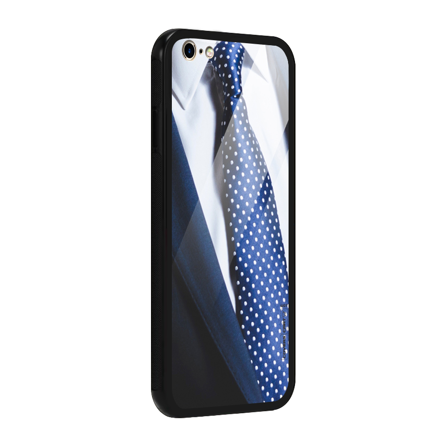 Classy Tie Glass Back Case for iPhone 6 Plus 6S Plus