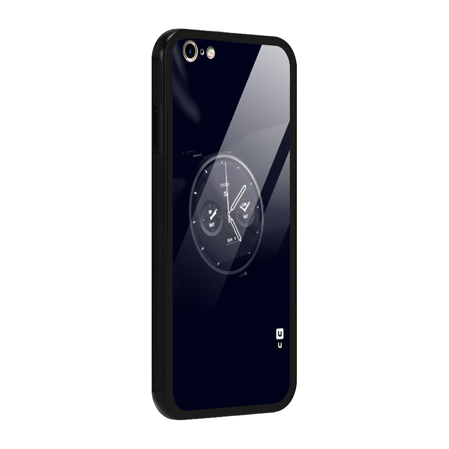 Dark Watch Glass Back Case for iPhone 6 Plus 6S Plus