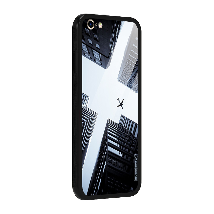 Fly Perspective Glass Back Case for iPhone 6 Plus 6S Plus