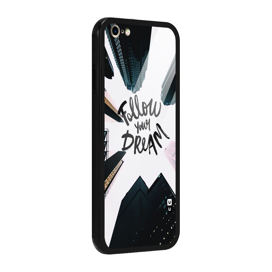 Follow Dream Glass Back Case for iPhone 6 Plus 6S Plus