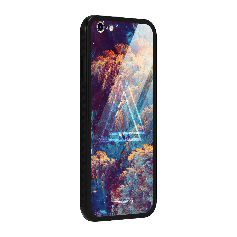 Galaxy Fuse Glass Back Case for iPhone 6 Plus 6S Plus