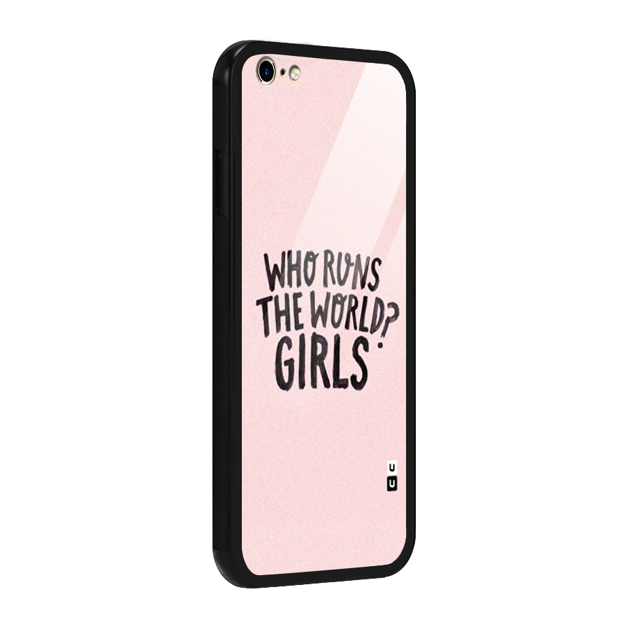 Girls World Glass Back Case for iPhone 6 Plus 6S Plus