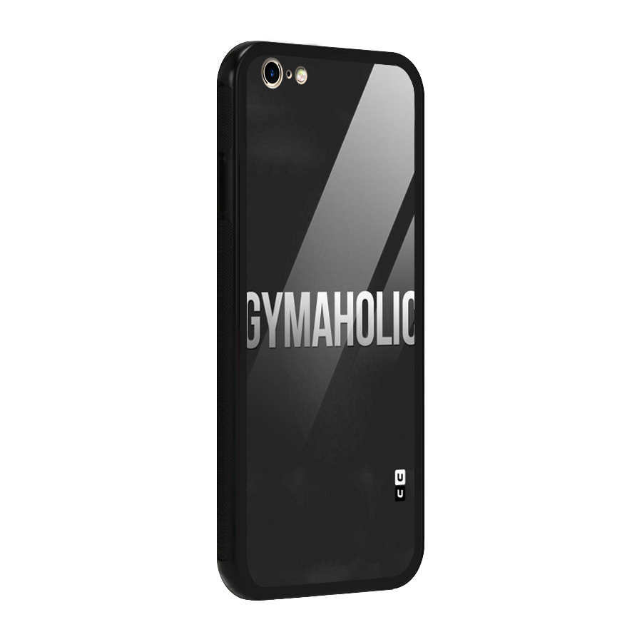 Gymaholic Glass Back Case for iPhone 6 Plus 6S Plus
