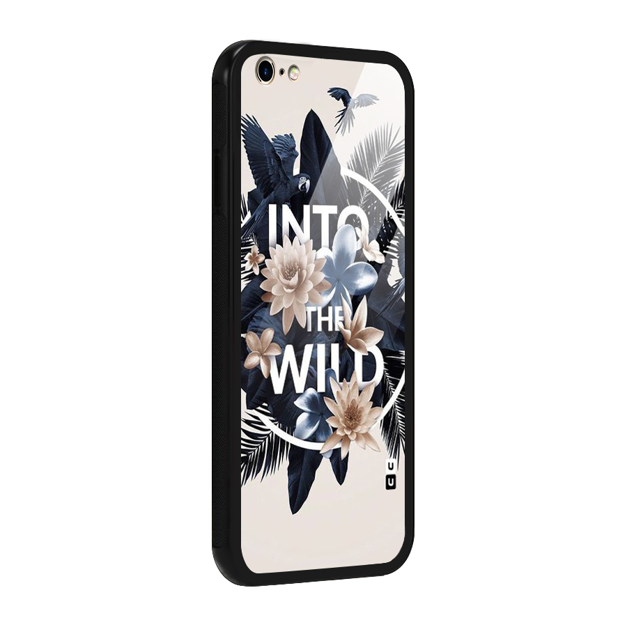 Into The Wild Blue Glass Back Case for iPhone 6 Plus 6S Plus