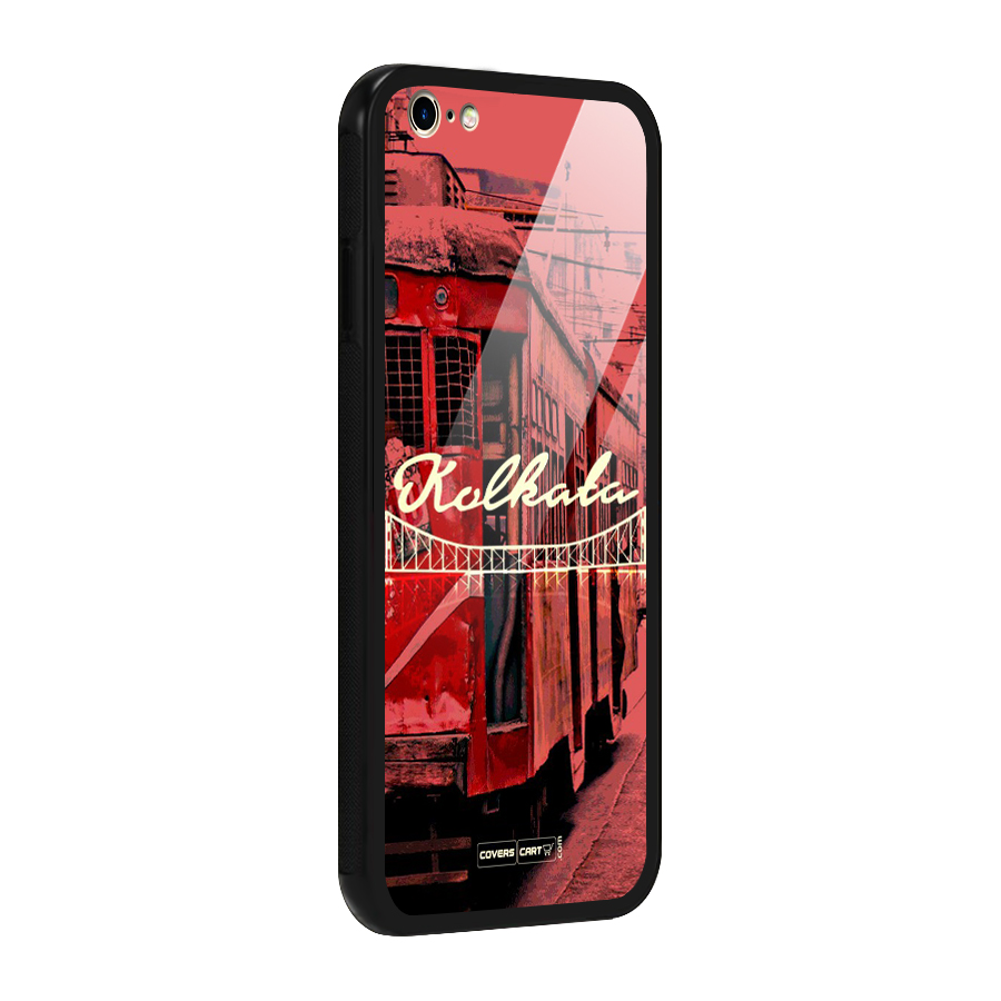 Kolkata Citystyle Glass Back Case for iPhone 6 Plus 6S Plus