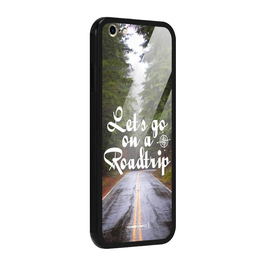 Lets go on a Roadtrip Glass Back Case for iPhone 6 Plus 6S Plus
