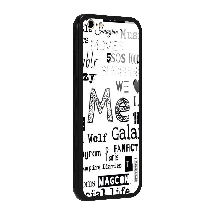 Love Things Glass Back Case for iPhone 6 Plus 6S Plus