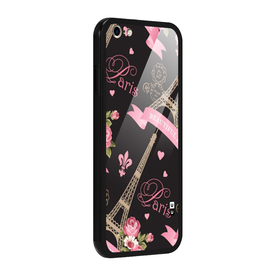 Love Tower Glass Back Case for iPhone 6 Plus 6S Plus